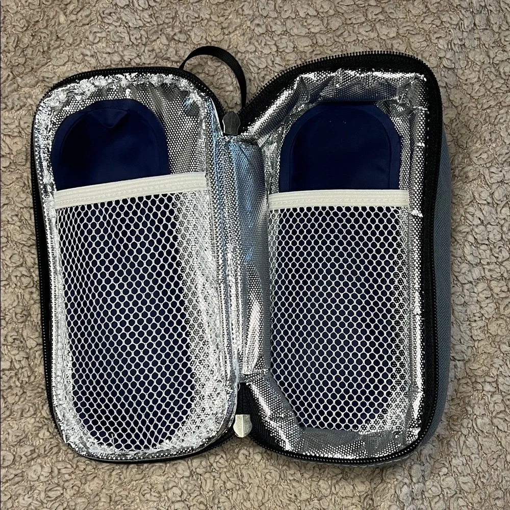 Breastmilk Cooler Bag With Ice Packs. Insulated.